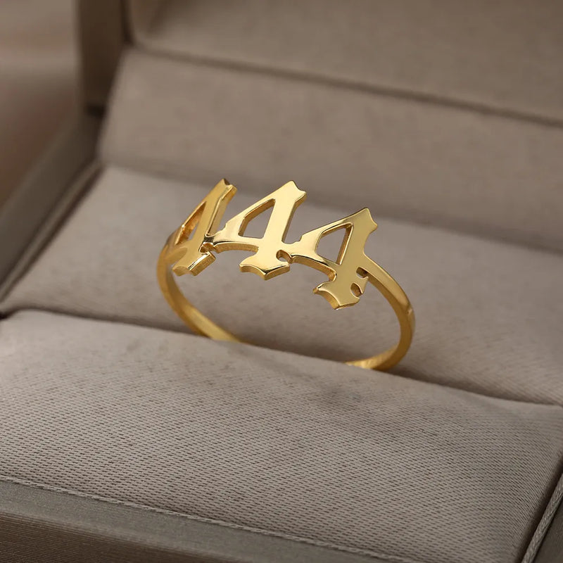 Luxe Angel Number Ring