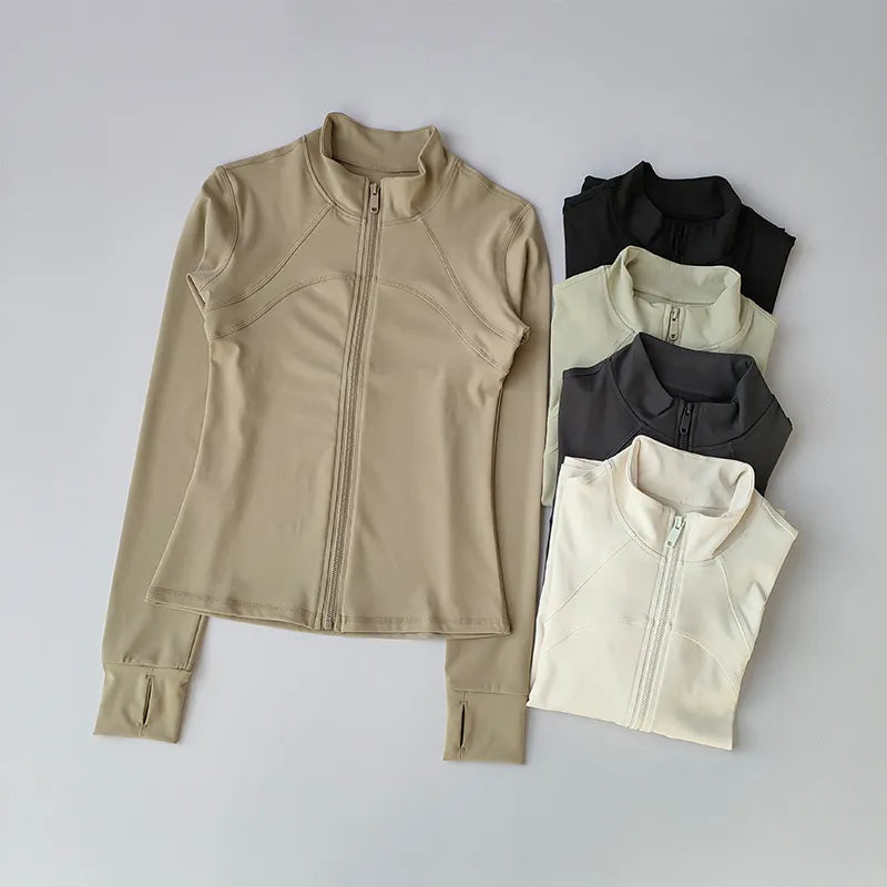 Seamless Zip Up Jacket