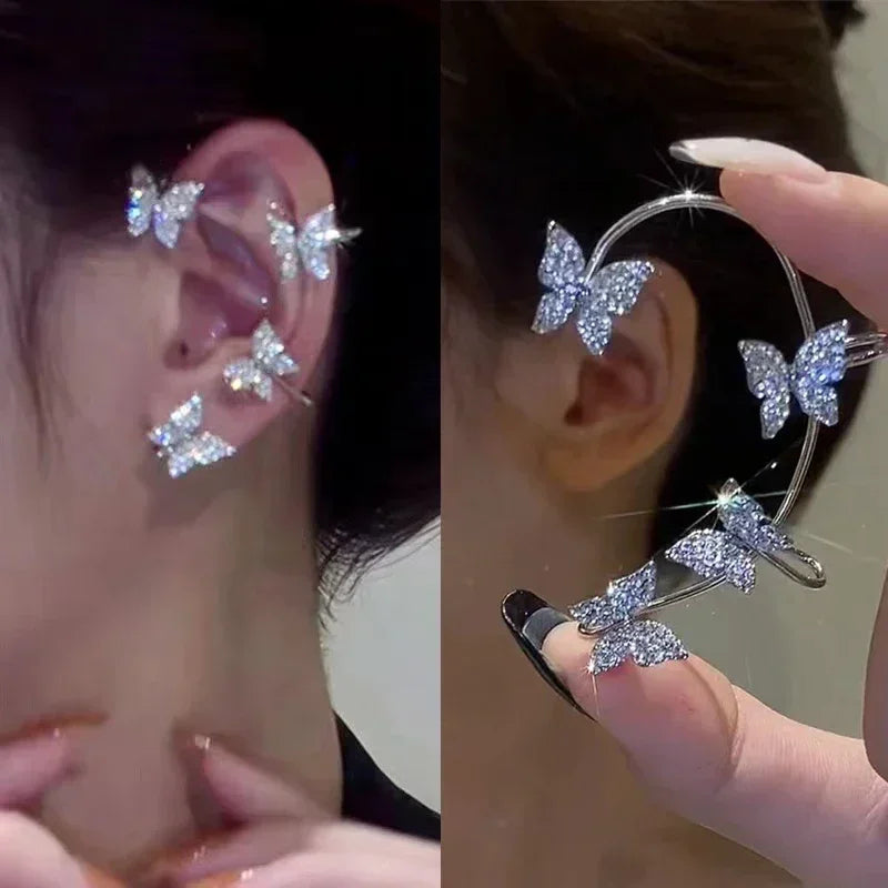 Icon Butterfly Ear Cuff